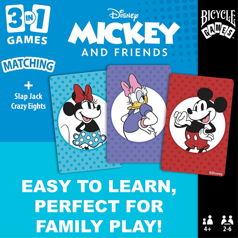Disney Mickey and Friends 3 in 1 Games