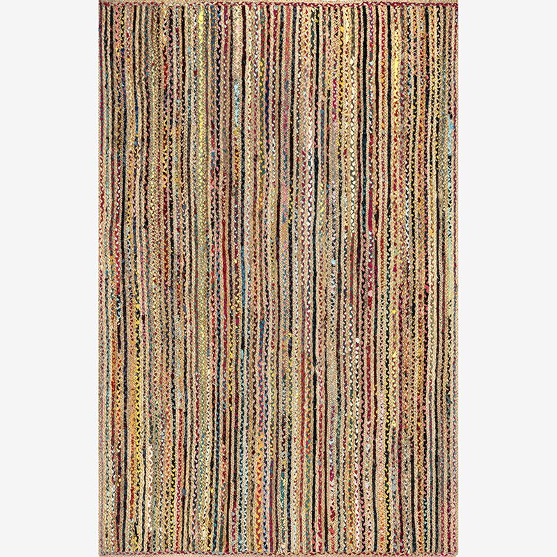 Aleen Bohemian Cotton/Jute Area Rug