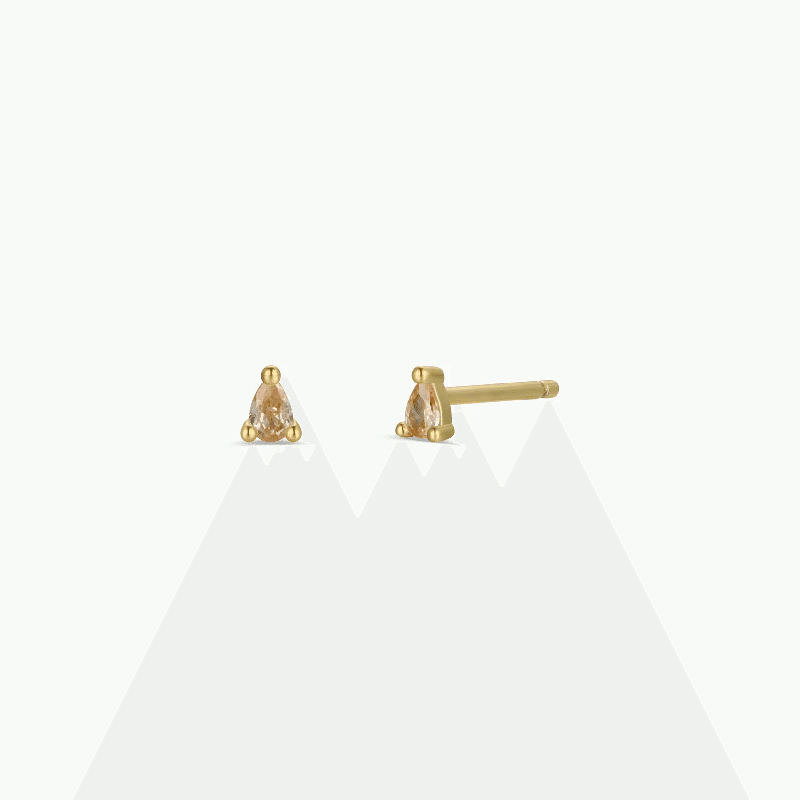 Teardrop - Champagne CZ