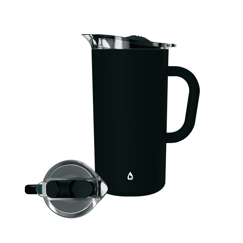 Stainles Steel Pitcher With 2 16 OZ Tumblers SET 