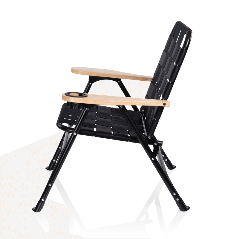 Lux Woven Camp Chair