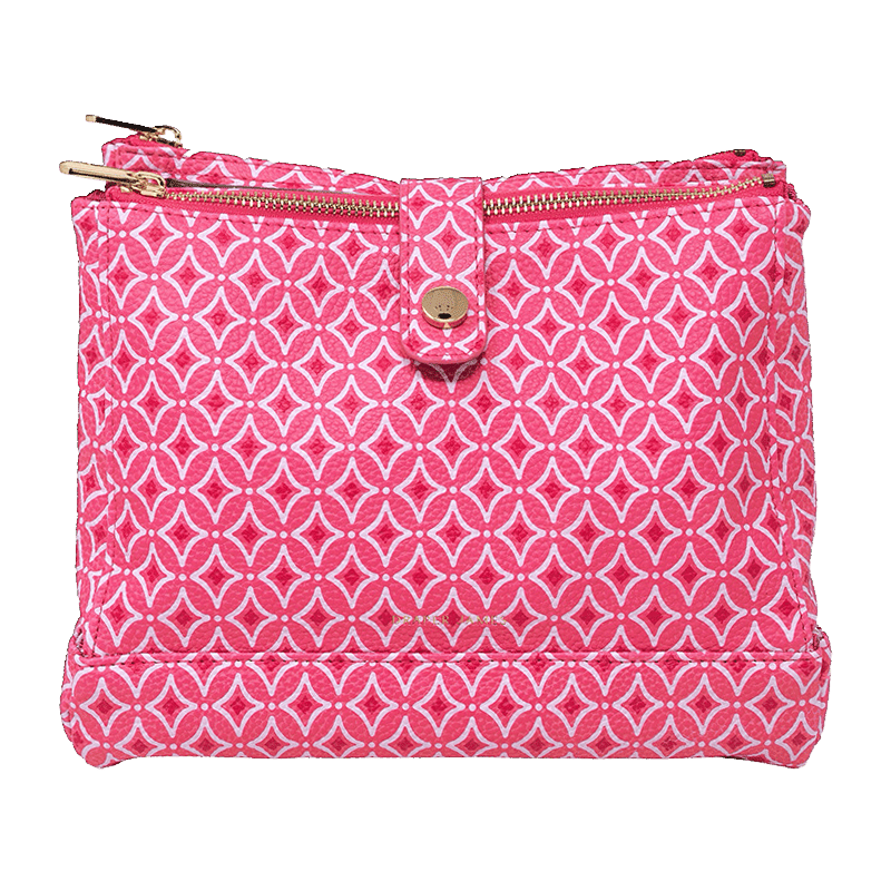 Travel Cosmetic Pouch, Pink