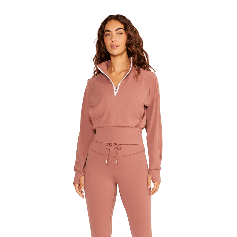 Olivia Half-Zip LS Top 