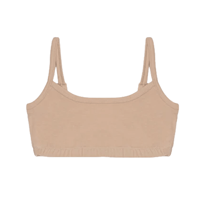 Cotton Scoop Bralette