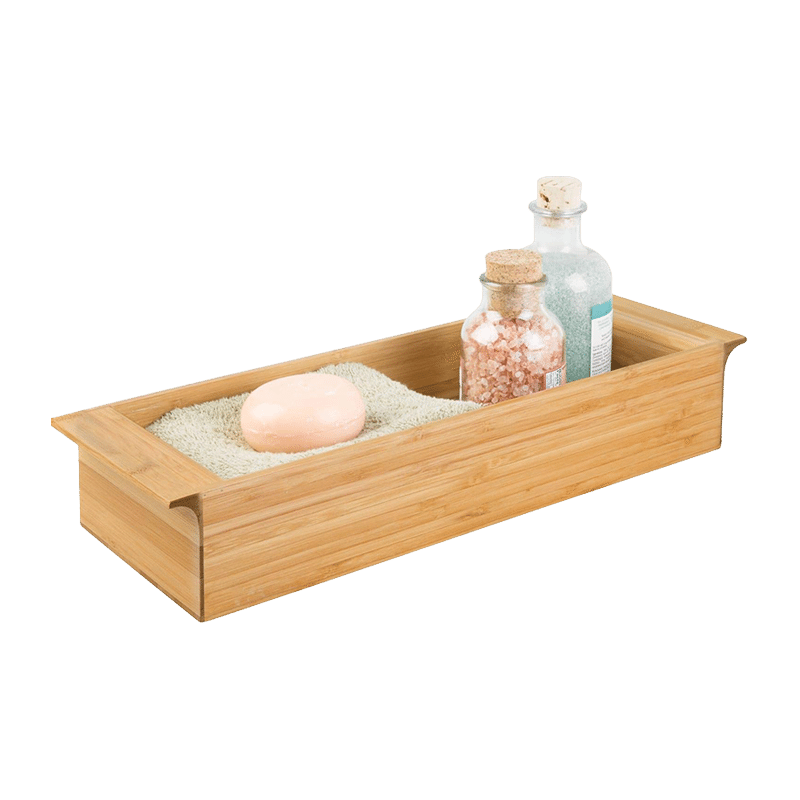 Bamboo Toilet Tank Top Tray