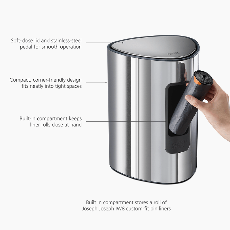 EasyStore Luxe 5L Pedal Bin