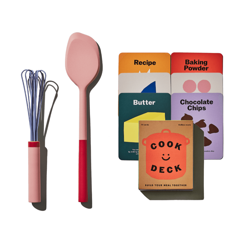 Kids Silicon Cooking Set - Tart Pink