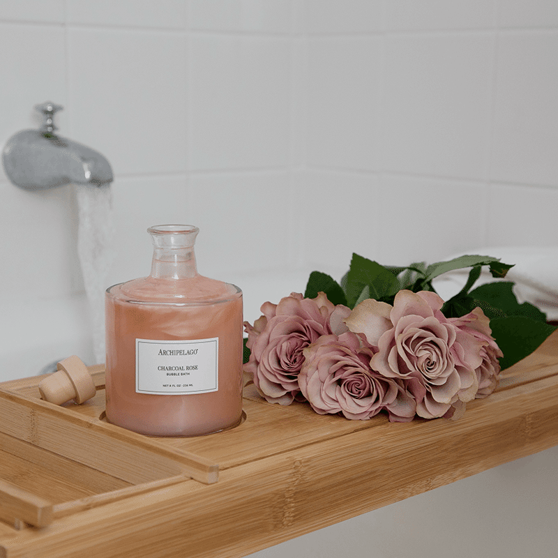 Charcoal Rose Bubble Bath