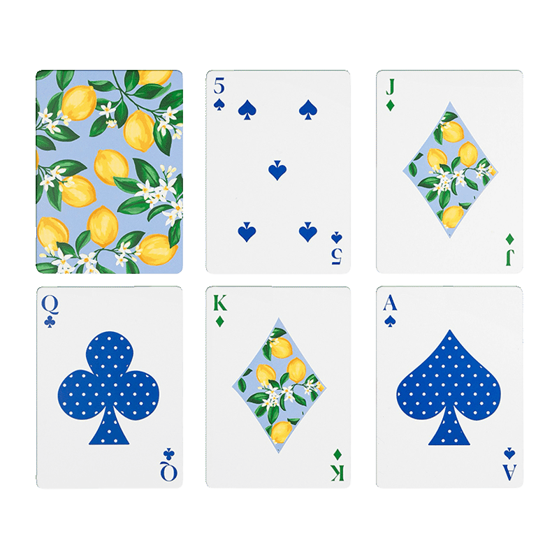 Waterproof Playing Cards, Lemons