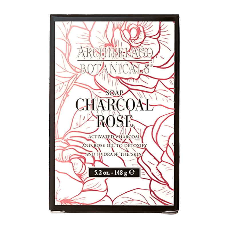 Charcoal Rose All Natural Bar Soap
