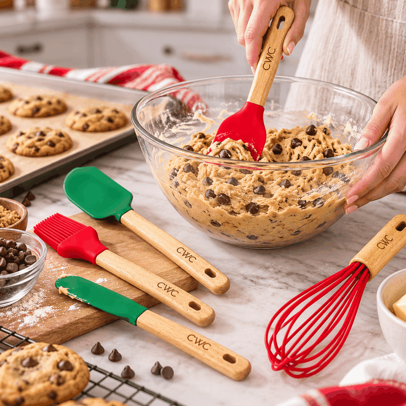 5 Piece Holiday Mini Utensil Set