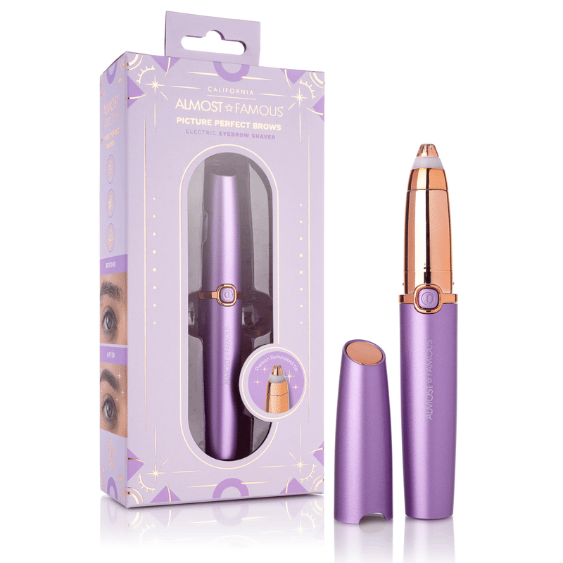 Perfect Brows Eyebrow Trimmer with Precision LED Tip 