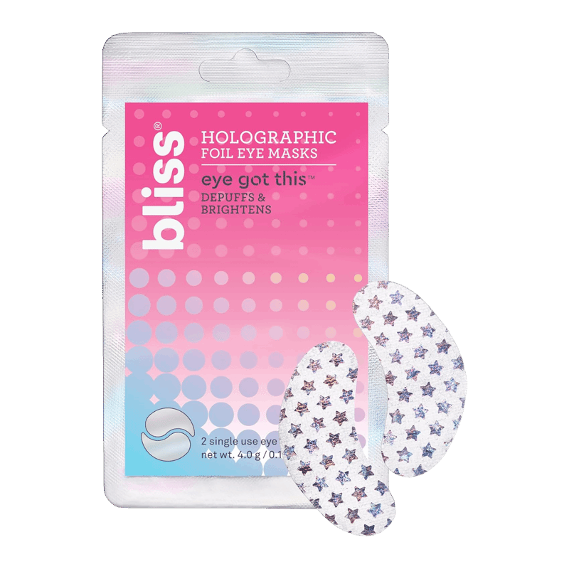 Eye Got This Holographic Foil Eye Masks