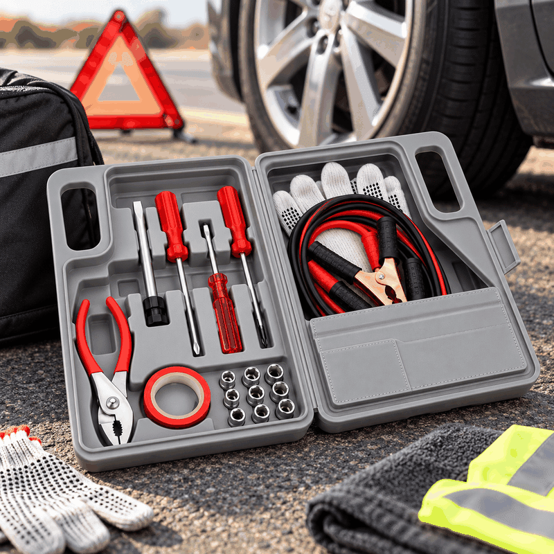 Emergency Roadside Travel Tool Kit