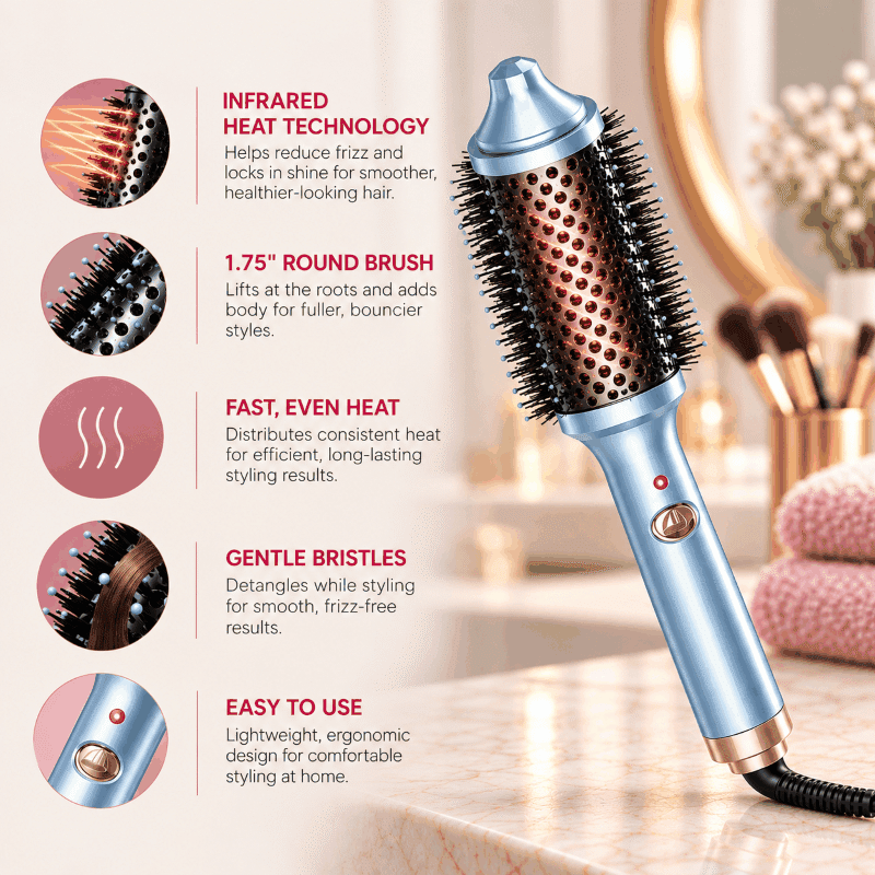 1.75" Infrared Thermal Brush Metallic