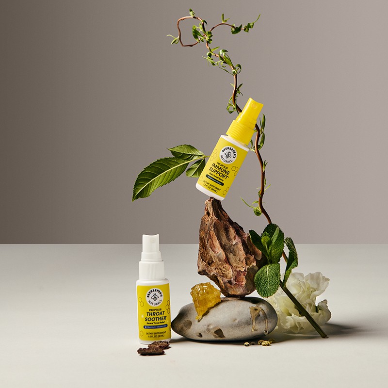 Bundle of Propolis Immune Support Spray + Propolis Throat Soother Spray