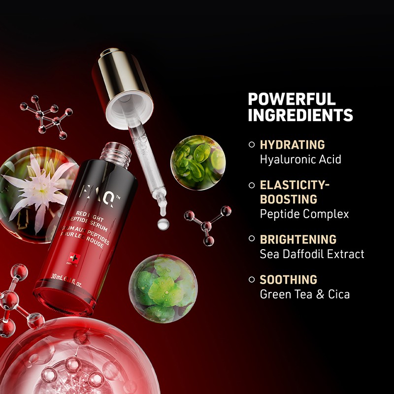 FAQ Red Light Peptide Serum 30mL