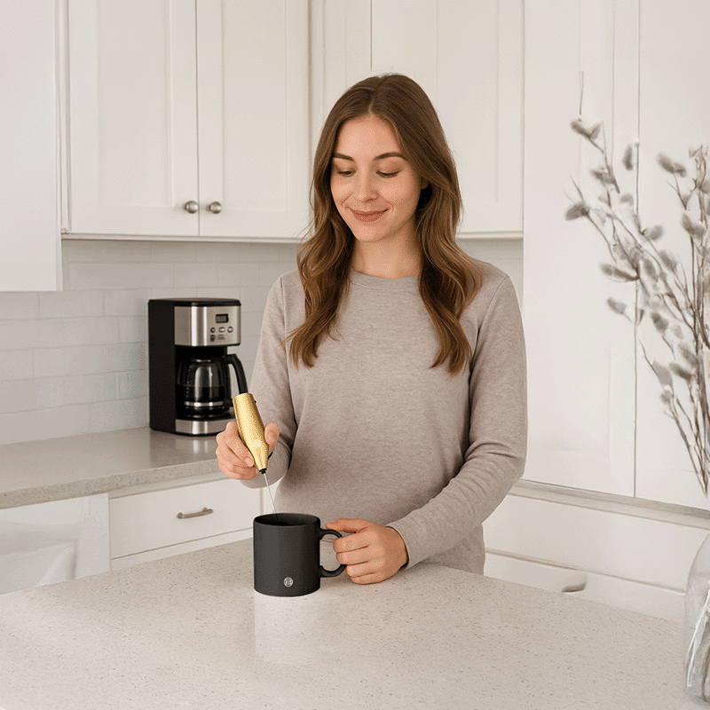 2in1 Mug/Frother Set