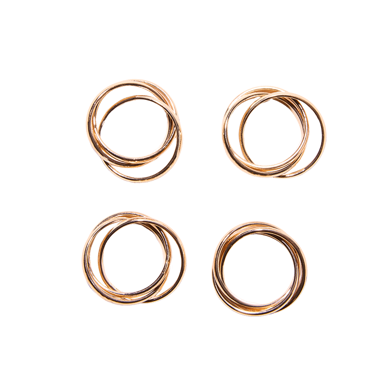 Infinity Napkin Rings Set of 4