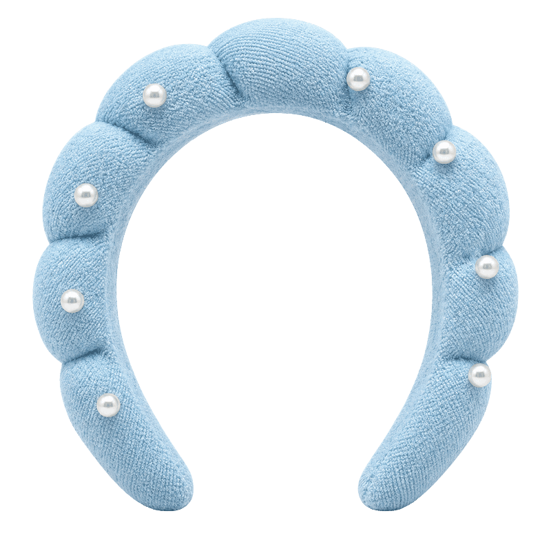 Spa Headband with Pearls