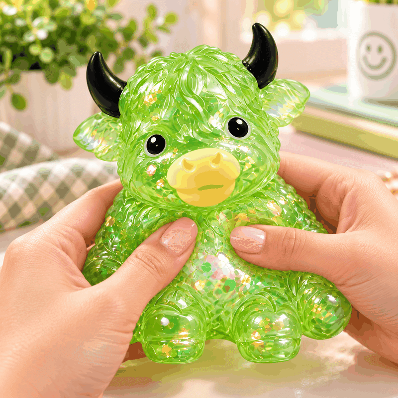 Highland Cow Squishy Toy
