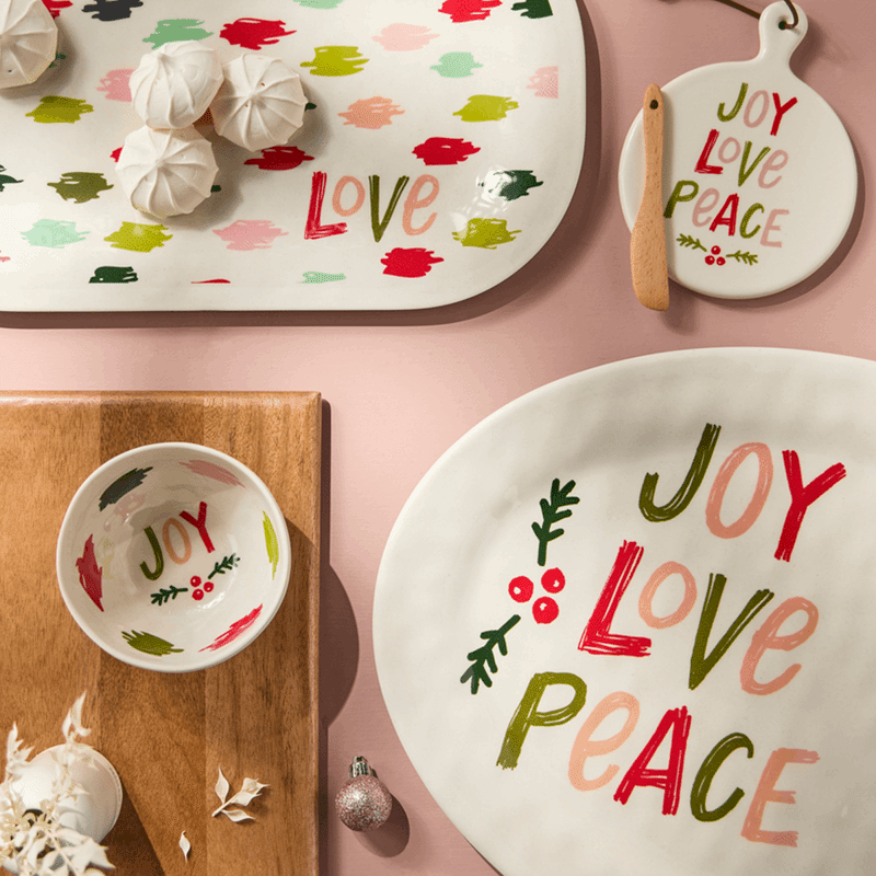 Joy Bamboo Large Melamine Oval Platter