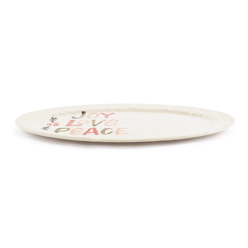 Joy Bamboo Large Melamine Oval Platter