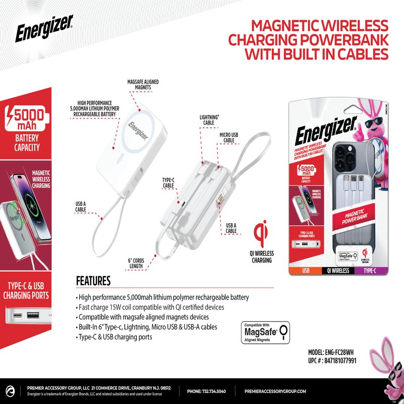 5,000mAh Magsafe Powerbank