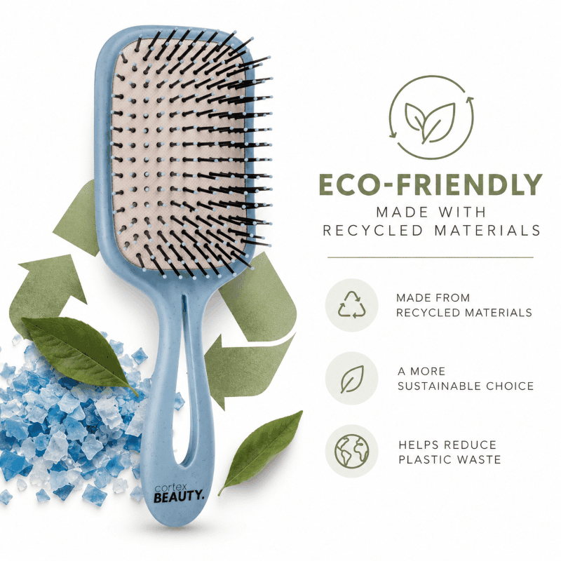 3.5" Recycled Professional Detangling Brush