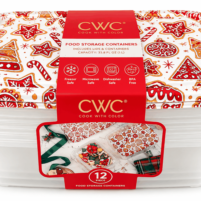 12 Piece Food Storage Containers