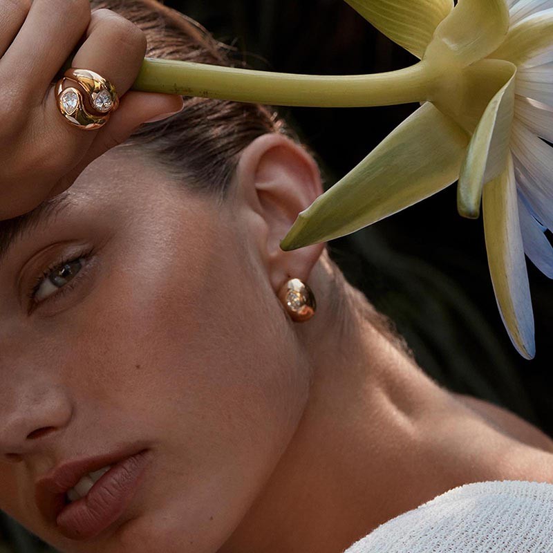 Waterlily Earrings