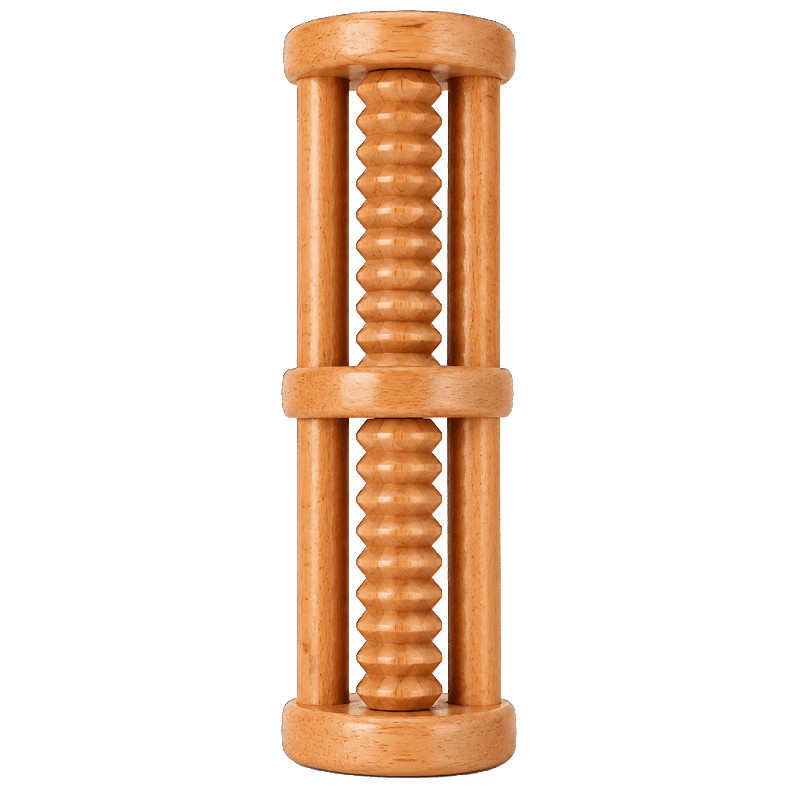 Wooden Foot Massage Roller