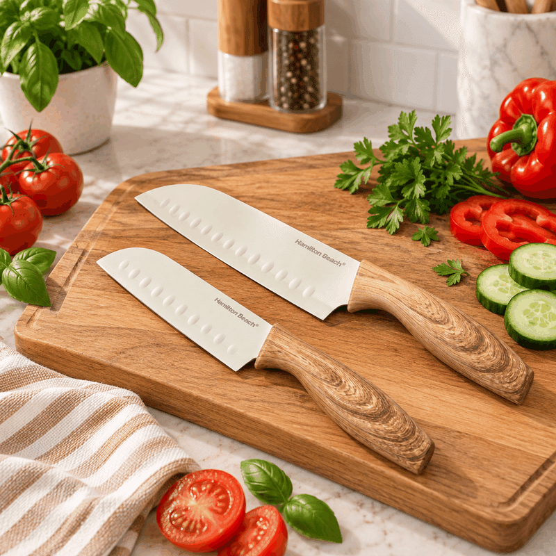 2 Piece Stainless Steel Knife Set