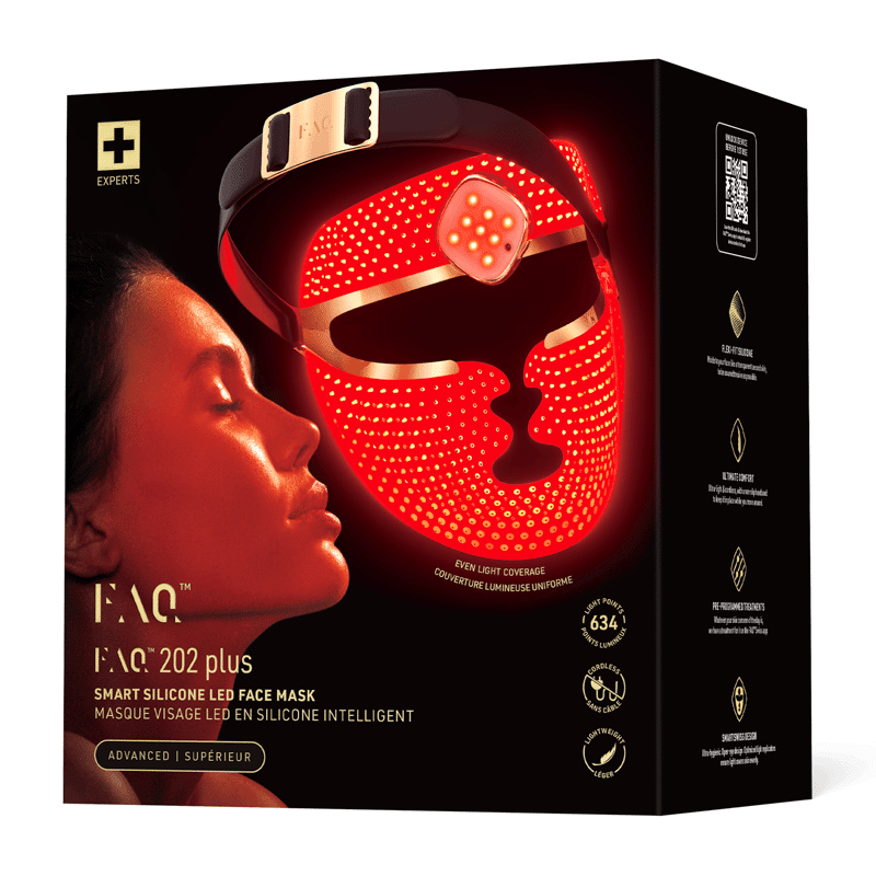 FAQ 202 Plus Smart Silicone LED Face Mask