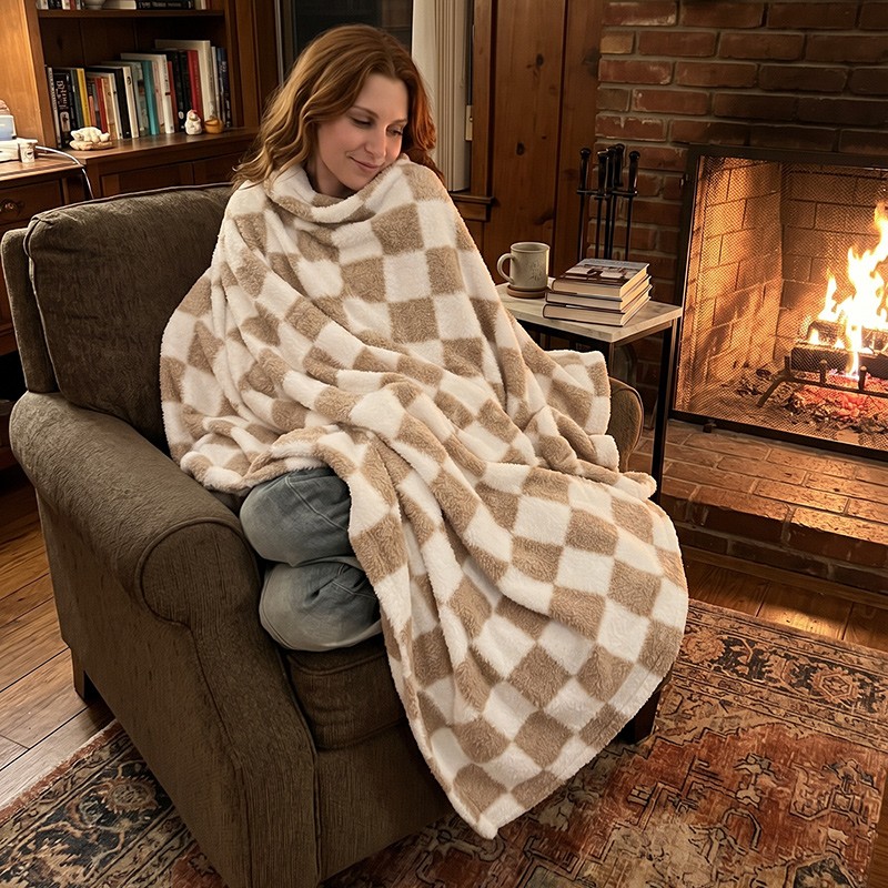 Checkered Throw