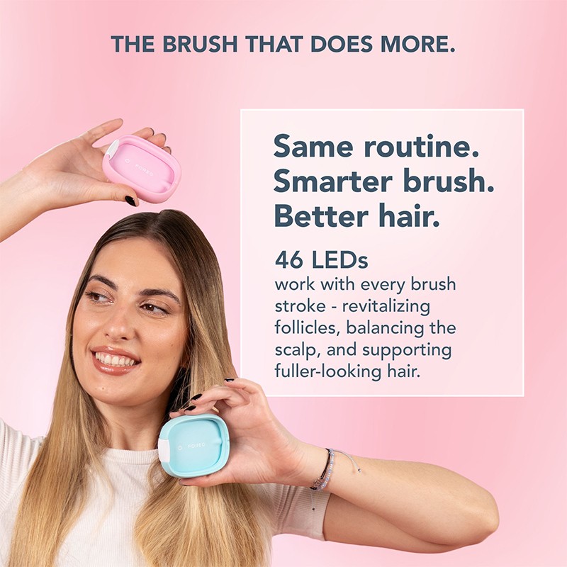 Flip LED Detangling Hairbrush