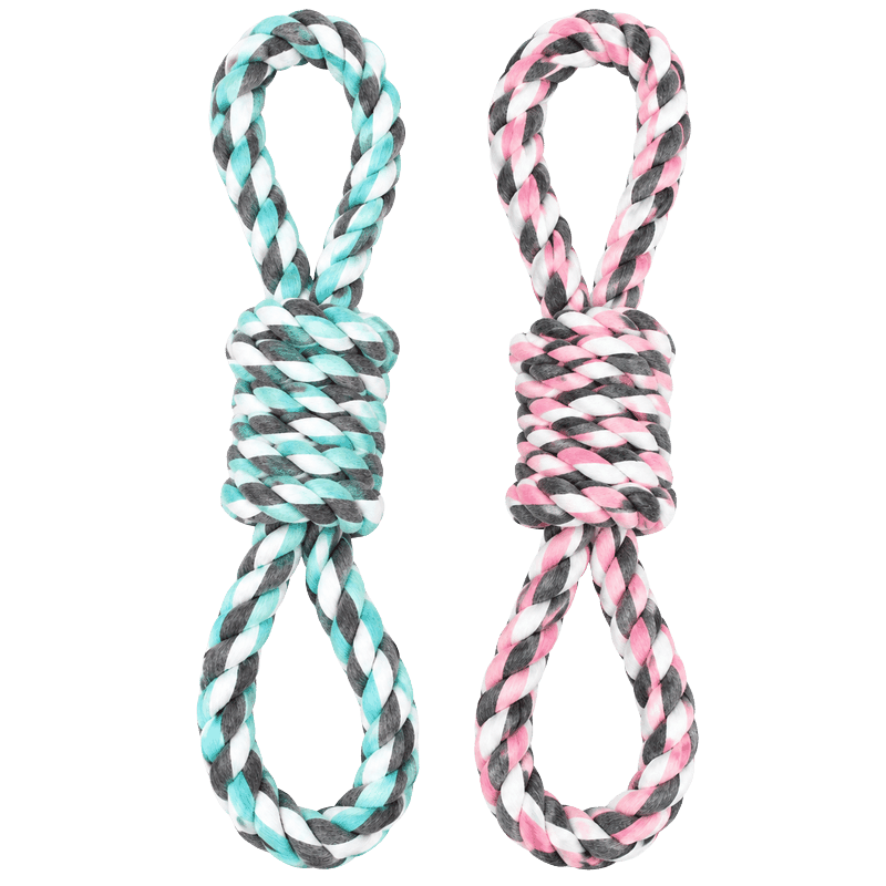 Tug N' Play Knotted Rope Dog Toy (2 Pack)