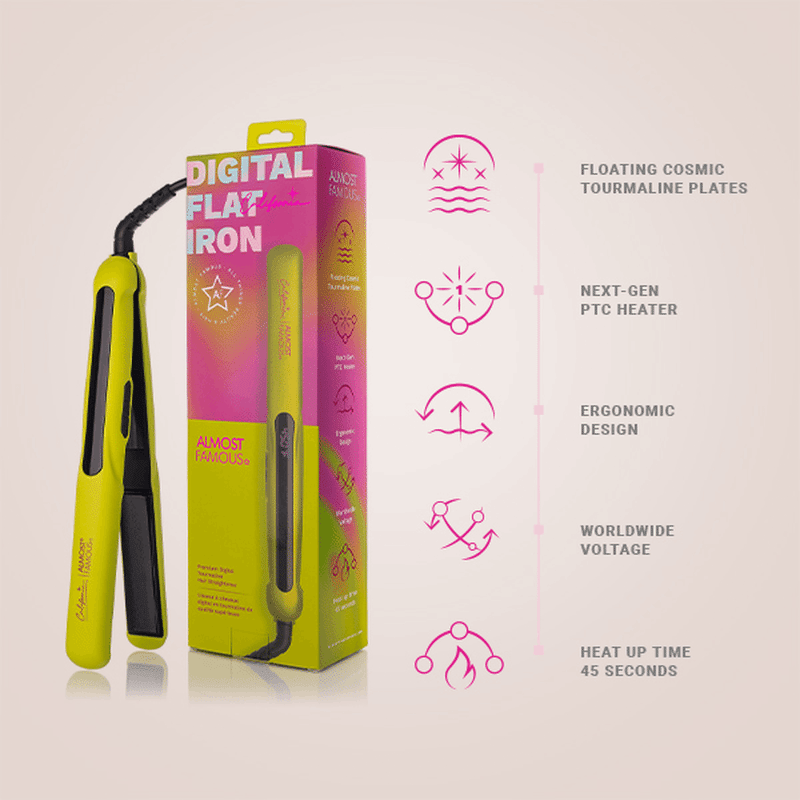California Collection Digital Flat Iron