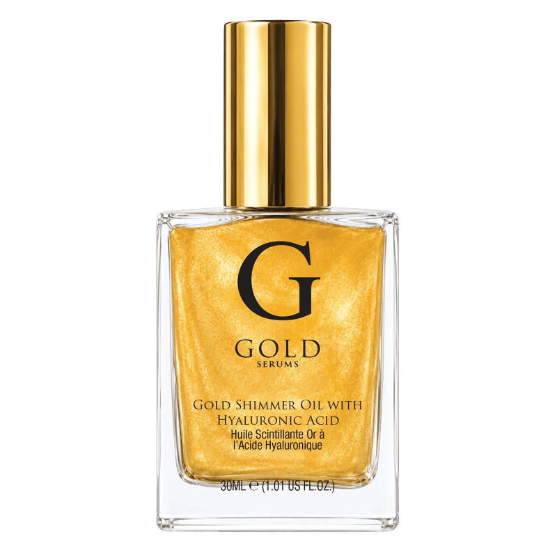 Gold Shimmer Oil with Hyaluronic Acid