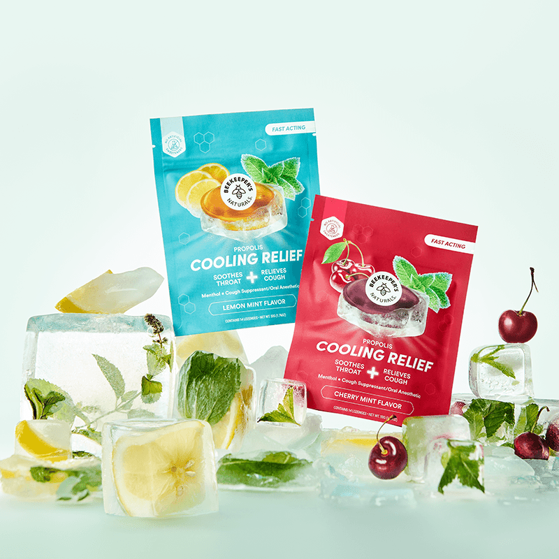 Bundle of Cherry Mint & Lemon Mint Cooling Lozenges