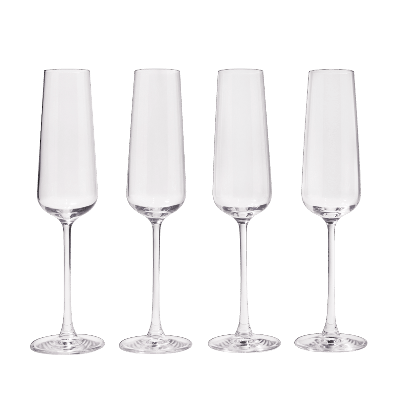 Champagne Flutes Set 4x