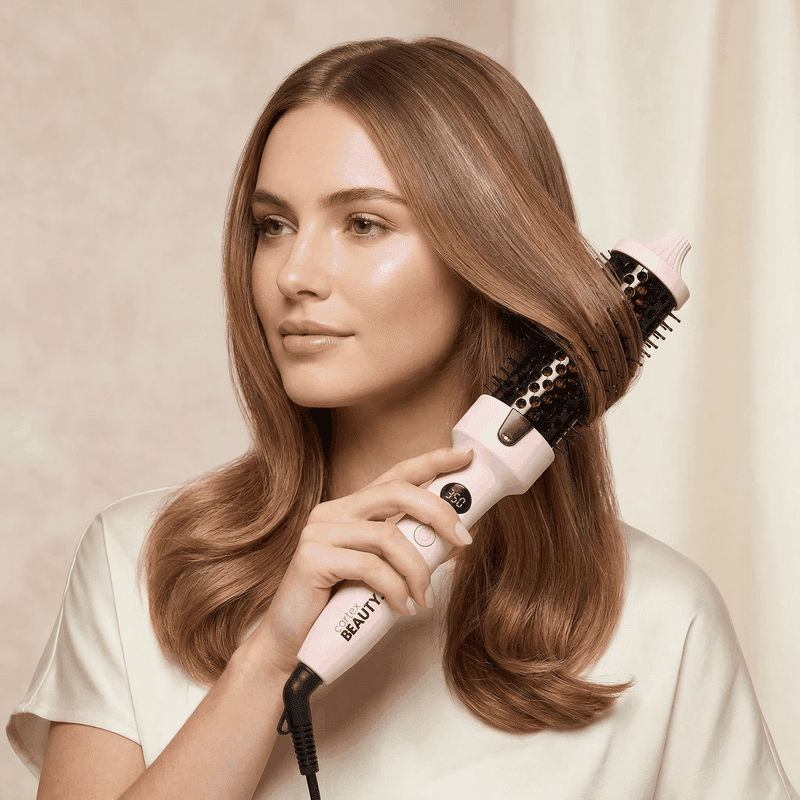1.5" Digital Infrared & Ionic Thermal Styling Brush Pink