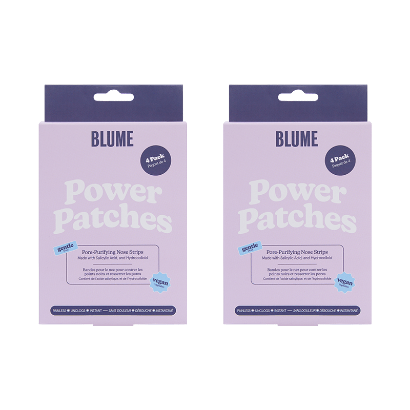 Throwback: Bundle of 2 (Power Patches Pore Purifying Nose Strips (4 pack)