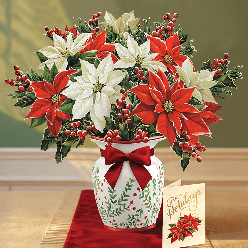 Festive Poinsettas