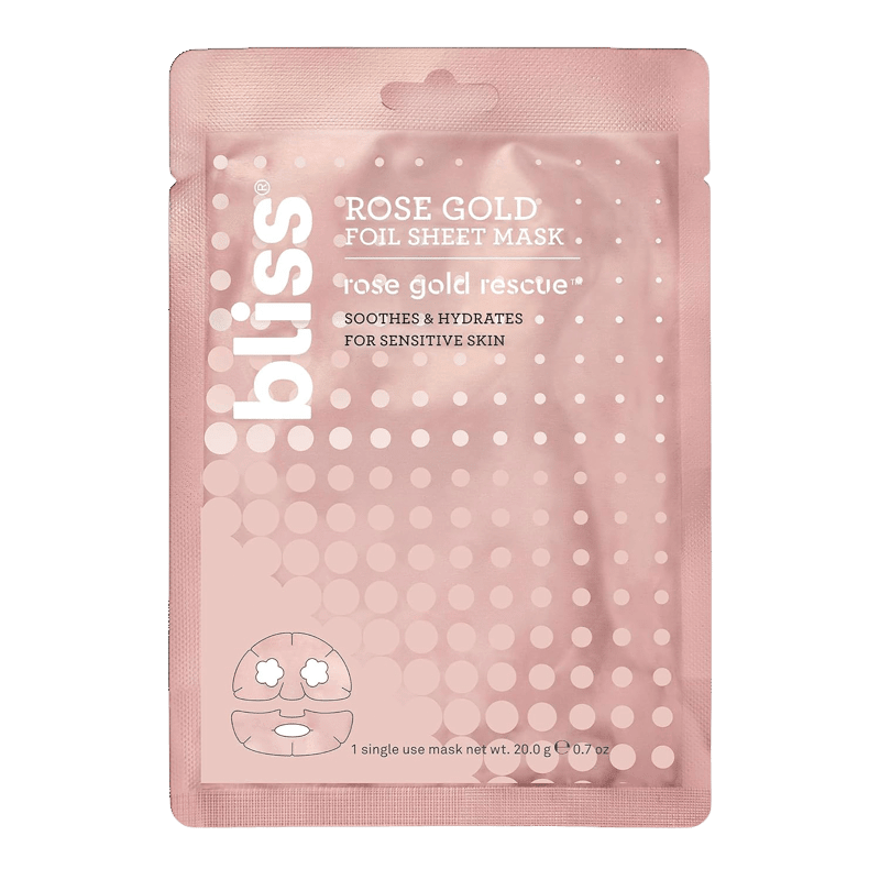 Rose Gold Rescue Soothes & Hydrates for Sensitive Skin Foil Sheet Mask