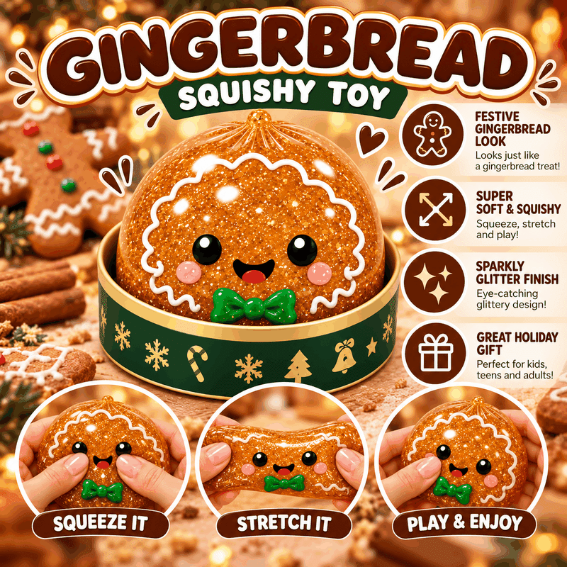 Christmas Dumpling Squishy Toy