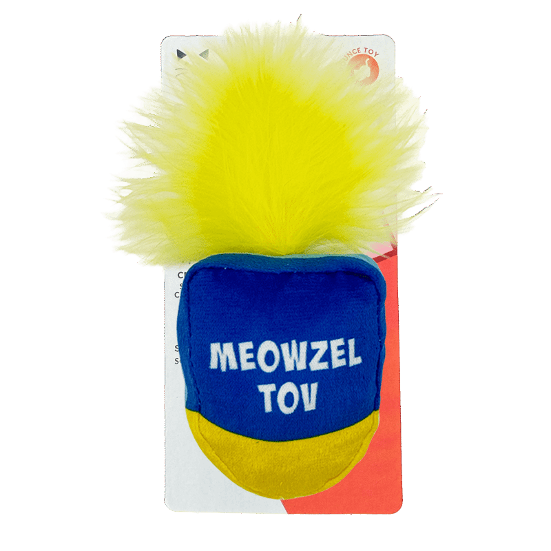 Meow-zel Tov Dreidel Cat Toy