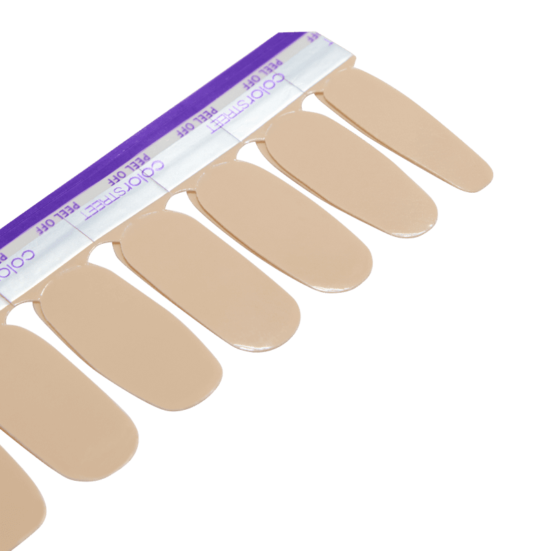 Nail Strips in Toffee Nut