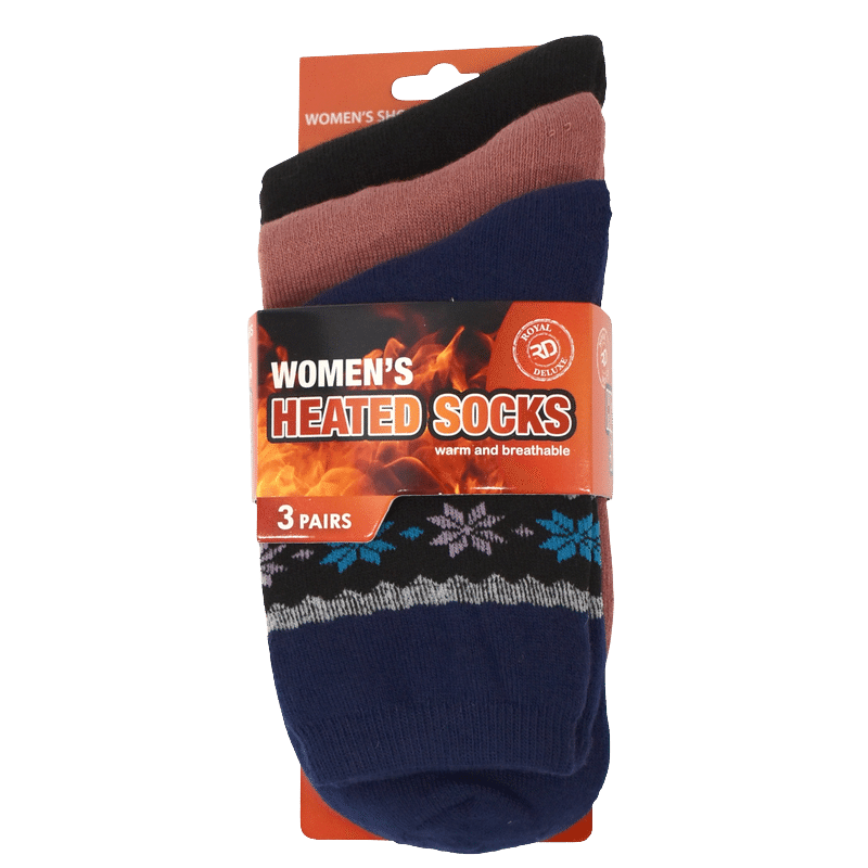 Women's Heated Socks (6 Pair)