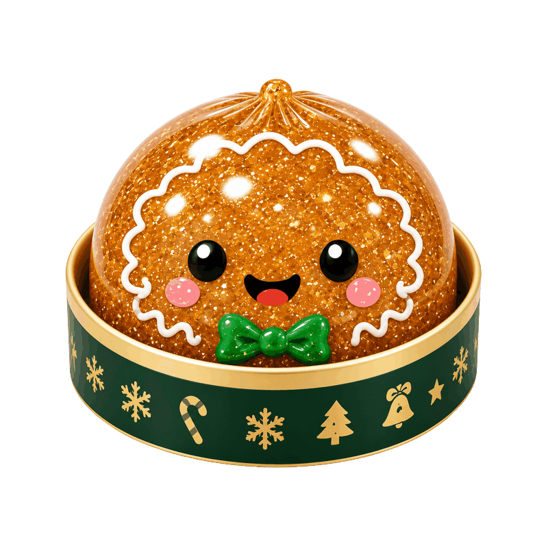 Christmas Dumpling Squishy Toy